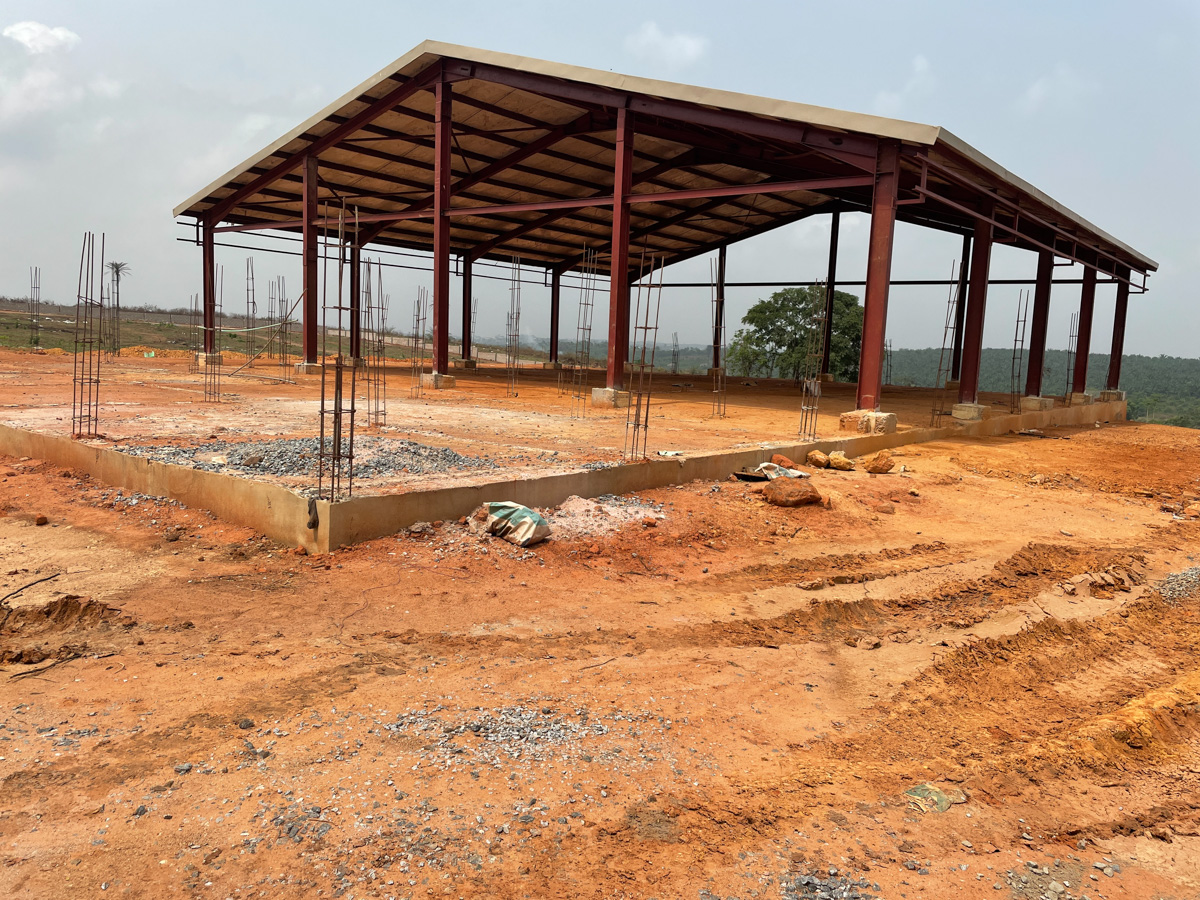 N Portal frame for 2nd Abattoir